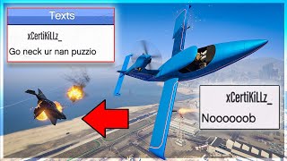 LOL Seabreeze Trolling The Stupidest Players on GTA Online!!