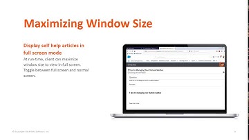 Remedyforce Winter 18 Self Service 3.0 Self Help Articles