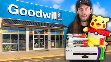 Full Month of Game Hunting at Goodwill