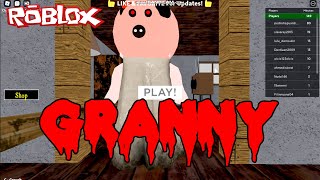 Let&#39;s Play: GRANNY First Day at GRANNY House ROBLOX