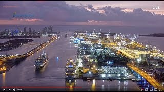  LIVE Port of Miami Cam