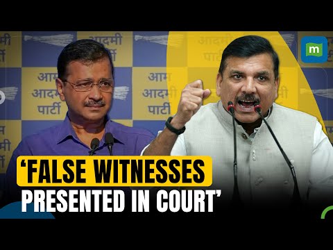Sanjay Singh Claims Conspiracy against Kejriwal | Says Manipulated Statements Presented in Court Episode cover