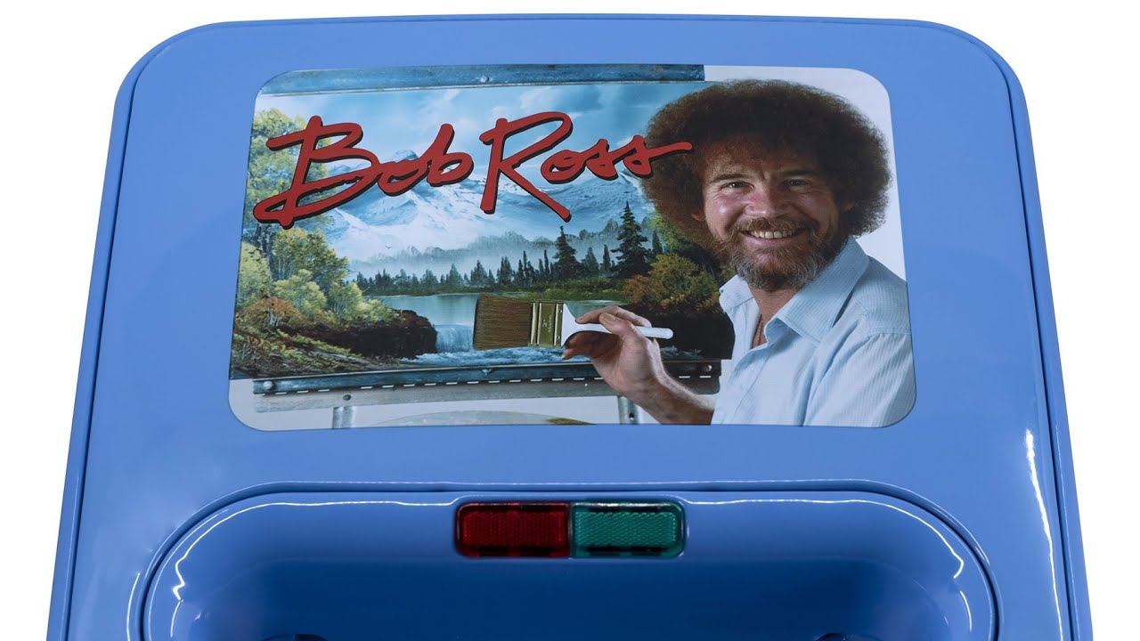 Bob Ross Grilled Cheese Sandwich Maker Tested Works No Box
