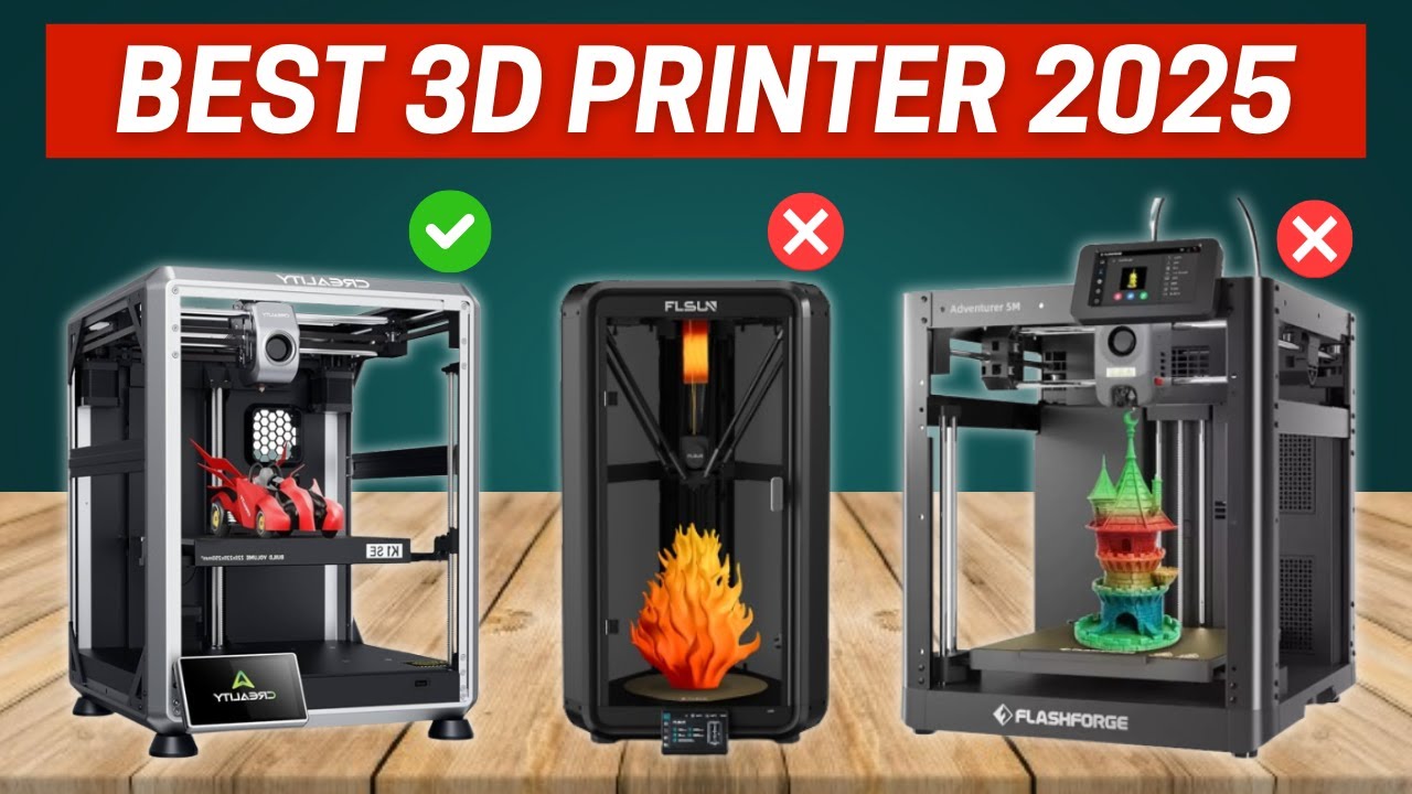 🖨️ 7 Best 3D Printers of 2025 — Ultimate Buying Guide! - YouTube