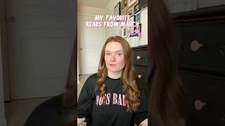My favorite reads from March!!#favoritebooks #readingwrapup #marchreads #romancebooks