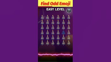 Memory Test 🤯 || Find The Odd Emoji Out || Emoji Puzzle Quiz 🍀 || part 45 || #shorts #quiztime