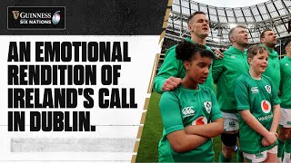 An emotional rendition of Ireland's Call in Dublin | 2023 Guinness Six Nations