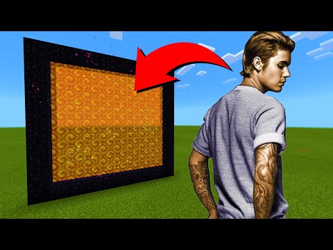 How To Make A Portal To The Justin Bieber Dimension in Minecraft!