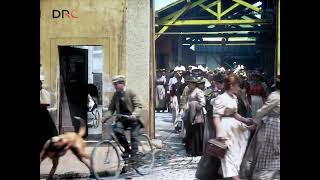 Information 1895 Workers Leaving The Lumière Factory In Lyon | Restored 4K 60F & IA Colorized Update