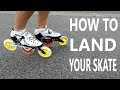 Inline skate technique how i land my skate pascal briand vlog 58