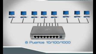 Switch 3Com Gigabit Ethernet De 5 Y 8 Puertos 3Cgsu05 3Cgsu08