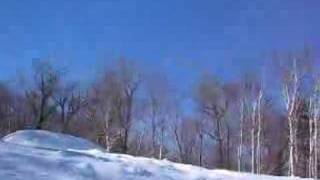 Evan Vana Snowboarding Jump at Stowe
