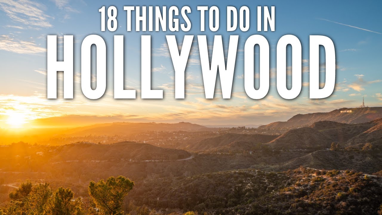 18 Things to do in Hollywood: A Travel Guide - YouTube