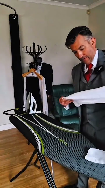 How to Iron a shirt in a quick way possible.