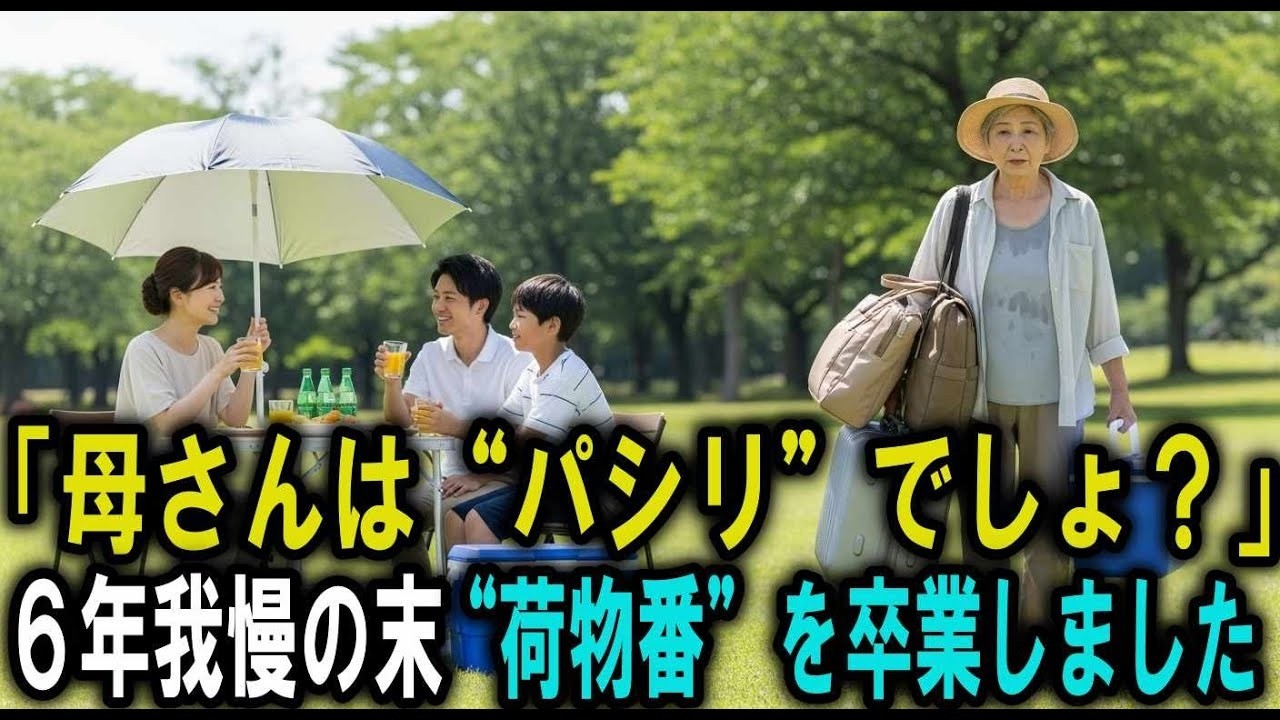 「母さんはパシリでしょ？」──6年我慢の末、“法の力”で家族を清算しました