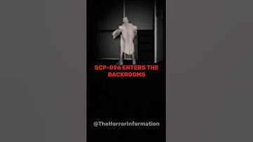 ☁️ - BACKROOMS - ☁️ What if SCP-096 Enters THE BACKROOMS? #shorts #backrooms #creepypasta