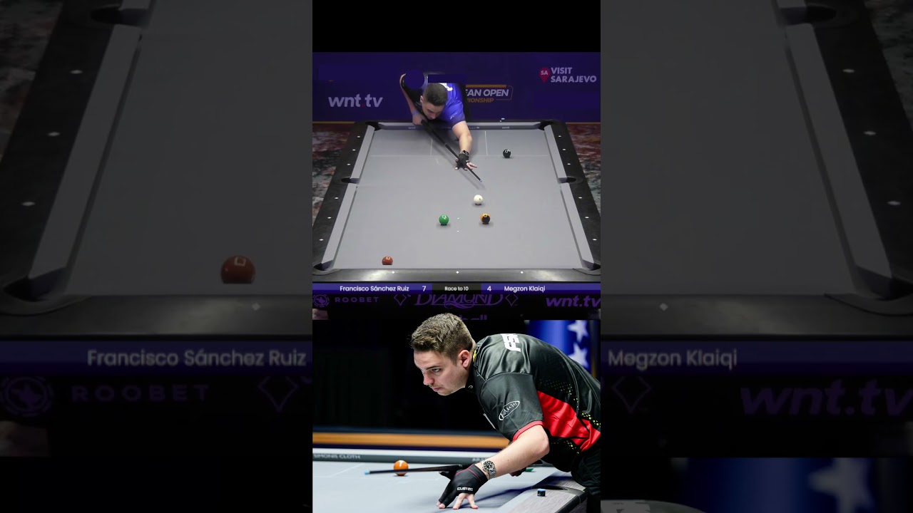 Image of video the Francisco Sanchez Ruiz 🇪🇸 2026 European Open Pool Championship #EuropeanOpen #nineball #biliards 23