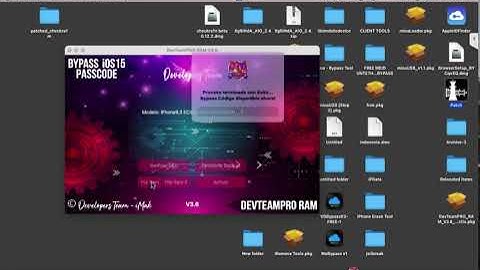 DevTeamPRO_RAM_V3.6 IOS 15 BYPASS PASSCODE IPHONE 7 TO X NO JAILBREAK NEEDED