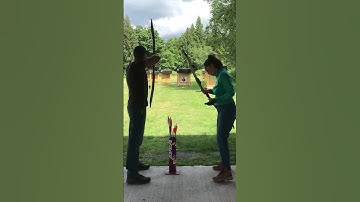 We shoot arrows together  #shorts