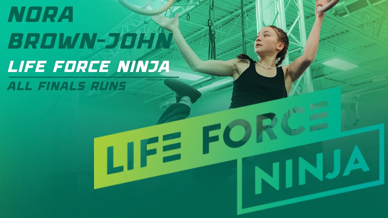 Нора Браун-Джон, 1-е место в NSC | Все финалы проходят с квалификации Life Force Ninja 4 сезона