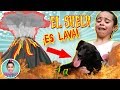 🔥 ¡¡El SUELO es LAVA con MI MASCOTA!!! 🐶 The FLOOR is LAVA challenge CON mi PERRITA LUNA 😱