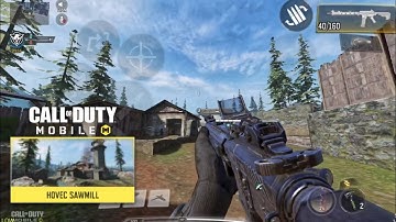 "HOVEC SAWMILL" Map in Call Of Duty: Mobile Full Gameplay (2024)