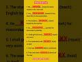 Fill In The Blanks With Proper Forms Of The Verb | Mixed Tense Exercise #englishgrammar