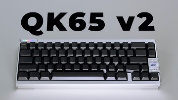 From Parts to Perfection: QK65v2 Keyboard Assembly & Typing Test