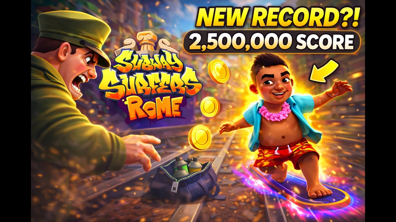 Subway Serfers Live Stream New Update Rome #shortsfeed #gaming @subwaysurfers