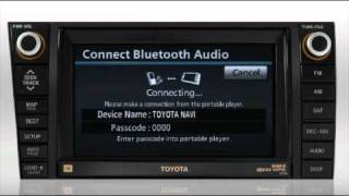 Navigation Audio (pair a bluetooth device) Sequoia/Tundra Toyota of Slidell