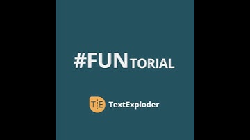 FUNtorial TextExploder for After Effects