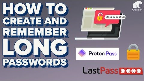 How to create and remember strong passwords