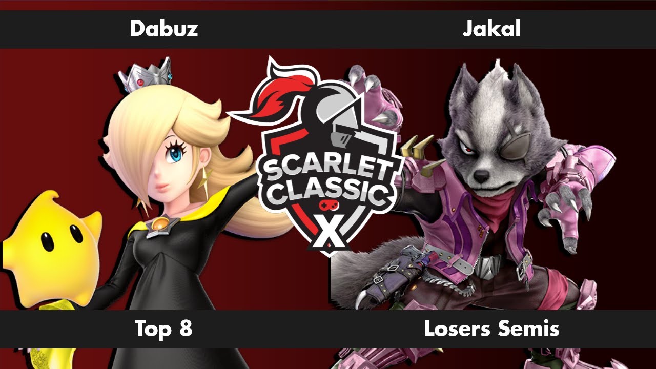 Scarlet Classic X - Dabuz (Rosalina) VS Jakal (Wolf) - Ultimate Top 8 - Losers Semis