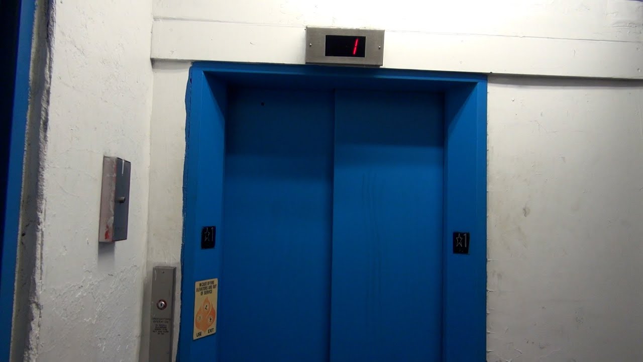 Neat Small Traction Elevator at a Parking Garage in Atlanta, GA YouTube