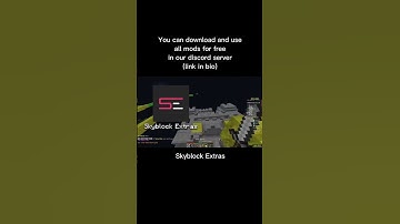 You can download and use SB Extras FOR FREE in our discord server. (link in bio). | Skyblock Extras.