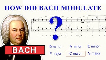 How did Bach modulate?