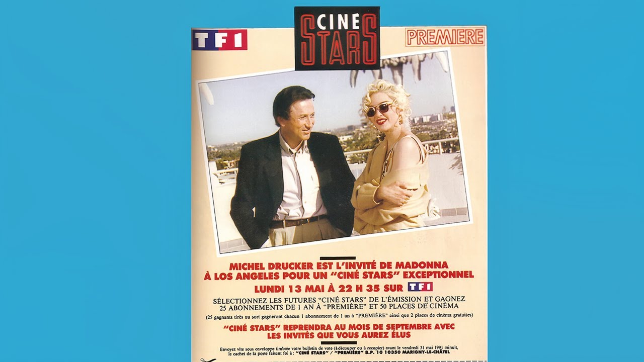 Madonna Uncut: Rare 1991 Interview with Michel Drucker | Truth or Dare ...