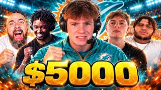 I Chose the WORST TEAM in a $5,000 Pro Franchise League.. (Dolphins Franchise Ep. #1)
