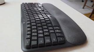 Check out this Logitech ergonomic bluetooth keyboard!