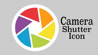 How to Design a Camera Shutter Icon in illustrator || Farhan Graphics || Adobe illustrator