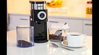 KRUPS GX5000 Professional Electric Coffee Burr Grinder Best Reviews