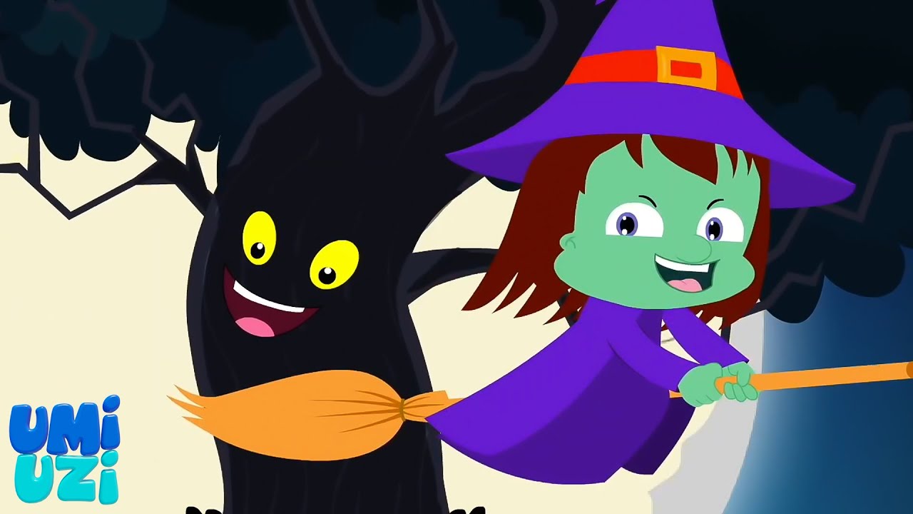 árvore de Halloween Vídeos de Animação 3D Para Crianças - Umi Uzi