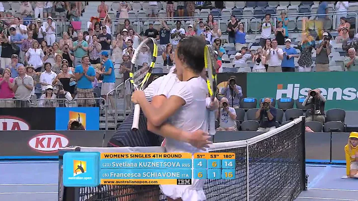 Schiavone wins epic: Australian Open 2011