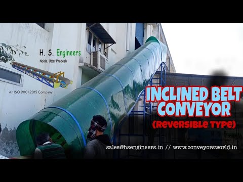 Inclined belt Conveyor manufacturers and Suppliers India | HS Engineers | India