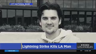 LA man among 3 victims killed in DC lightning strike