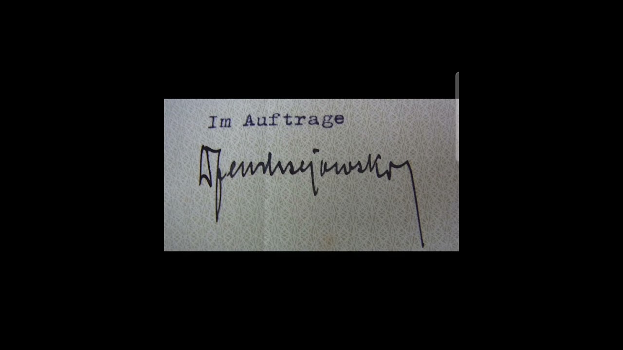 Vintage Passport Collector: NS German 1942 Citizenship document Breslau