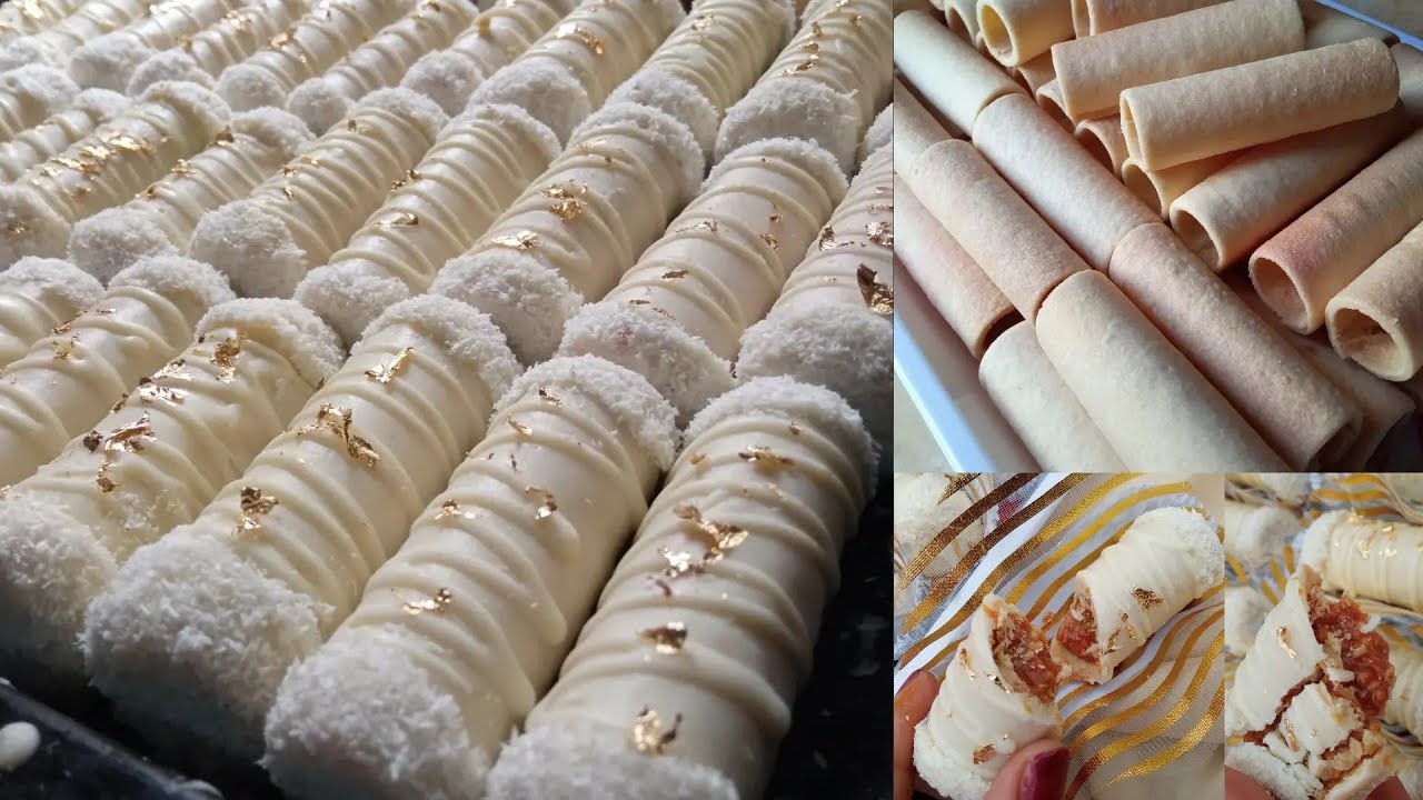 سيقار ناجح مليار الوصفة حطيتها من قلب قلبي 😍 قنبلة في البنة ❤️ بحشو التوفيا و ڨلاساج الشيكولا البيضا