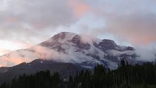 Sunset on Mt. Rainier