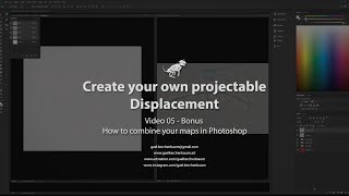 Custom Texturing XYZ displacement - Combine files in Photoshop Custom Texturing XYZ displacement - Combine files in Photoshop