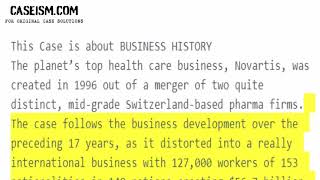 Novartis: Leading a Global Enterprise Case Study Help - Caseism.com